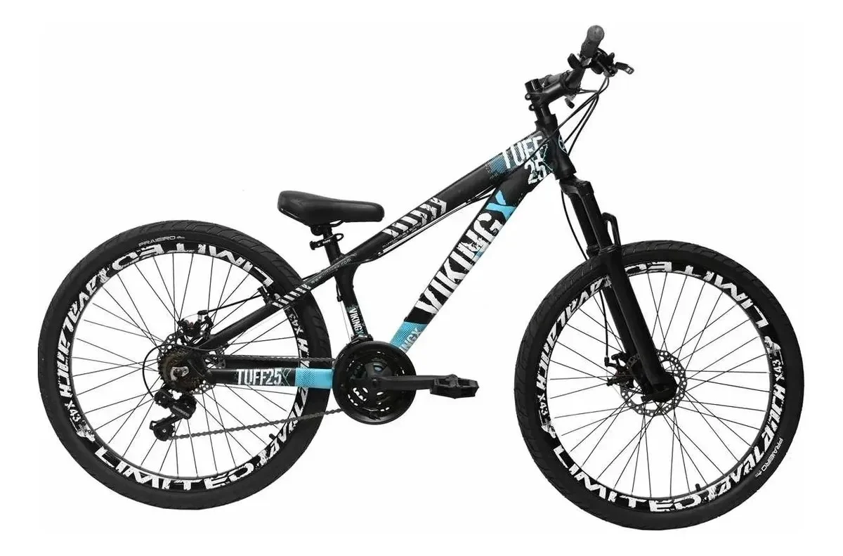 Mountain Bike VikingX Tuff 25 Aro 26 Shimano Quadro 13.5 Pol Alumínio