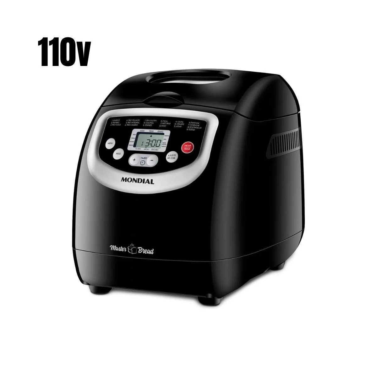 Panificadora Automática Master Bread, Mondial, Preto, 700W, - NPF-53