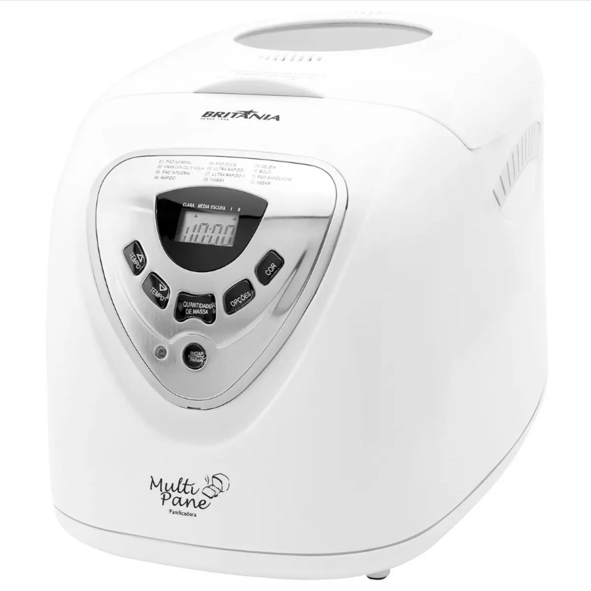 Panificadora Britânia Multipane Automática Branca