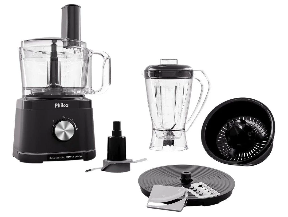 Multi-processador Philco 1000W Preto Concept PMP11A 5 em 1 101201031