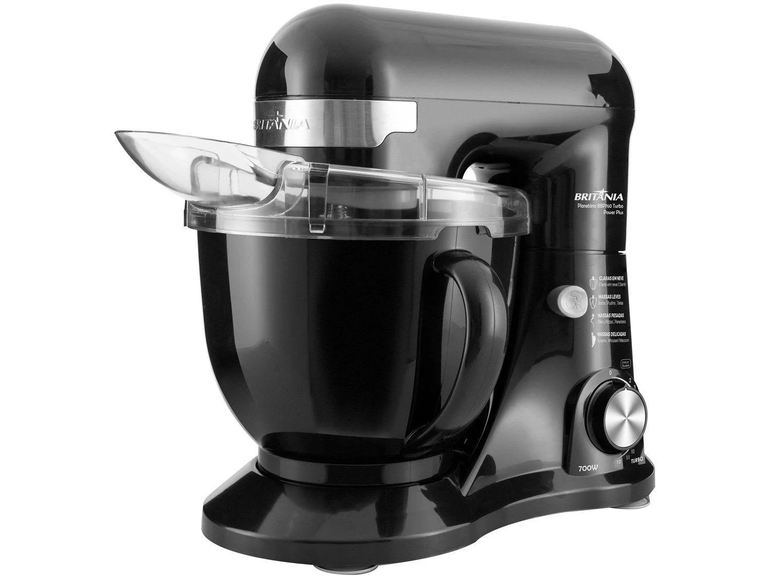 Batedeira Planetária Britânia BBP760P Power Plus 700W