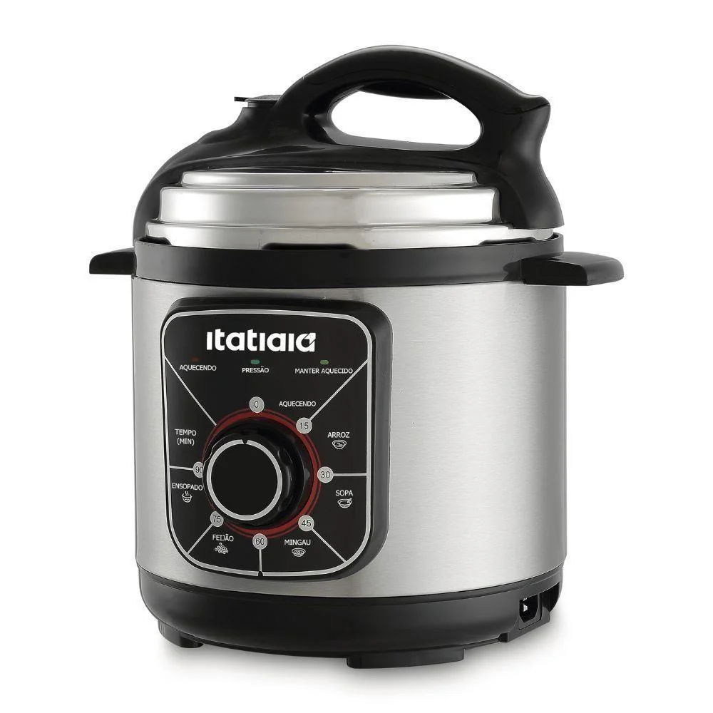 Panela Elétrica De Pressão Itatiaia Inox 5L