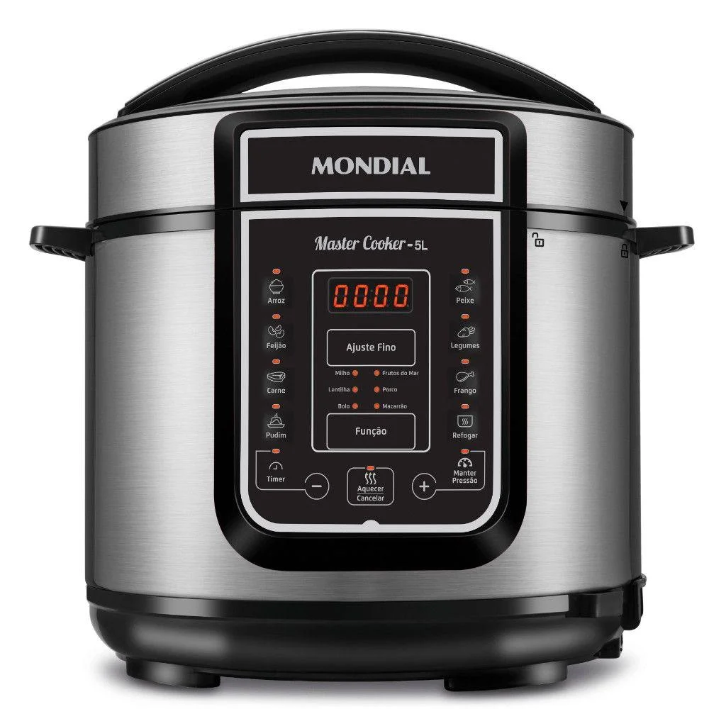 Panela de Pressão Elétrica Digital PE-38 5L 900W Mondial