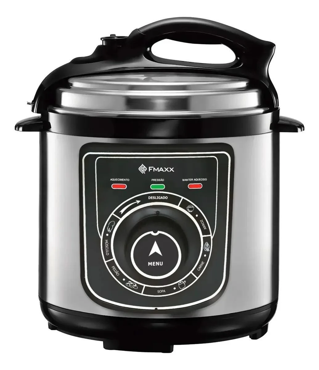 Panela De Pressão Elétrica Fmaxx Chef 4 Litros 800w