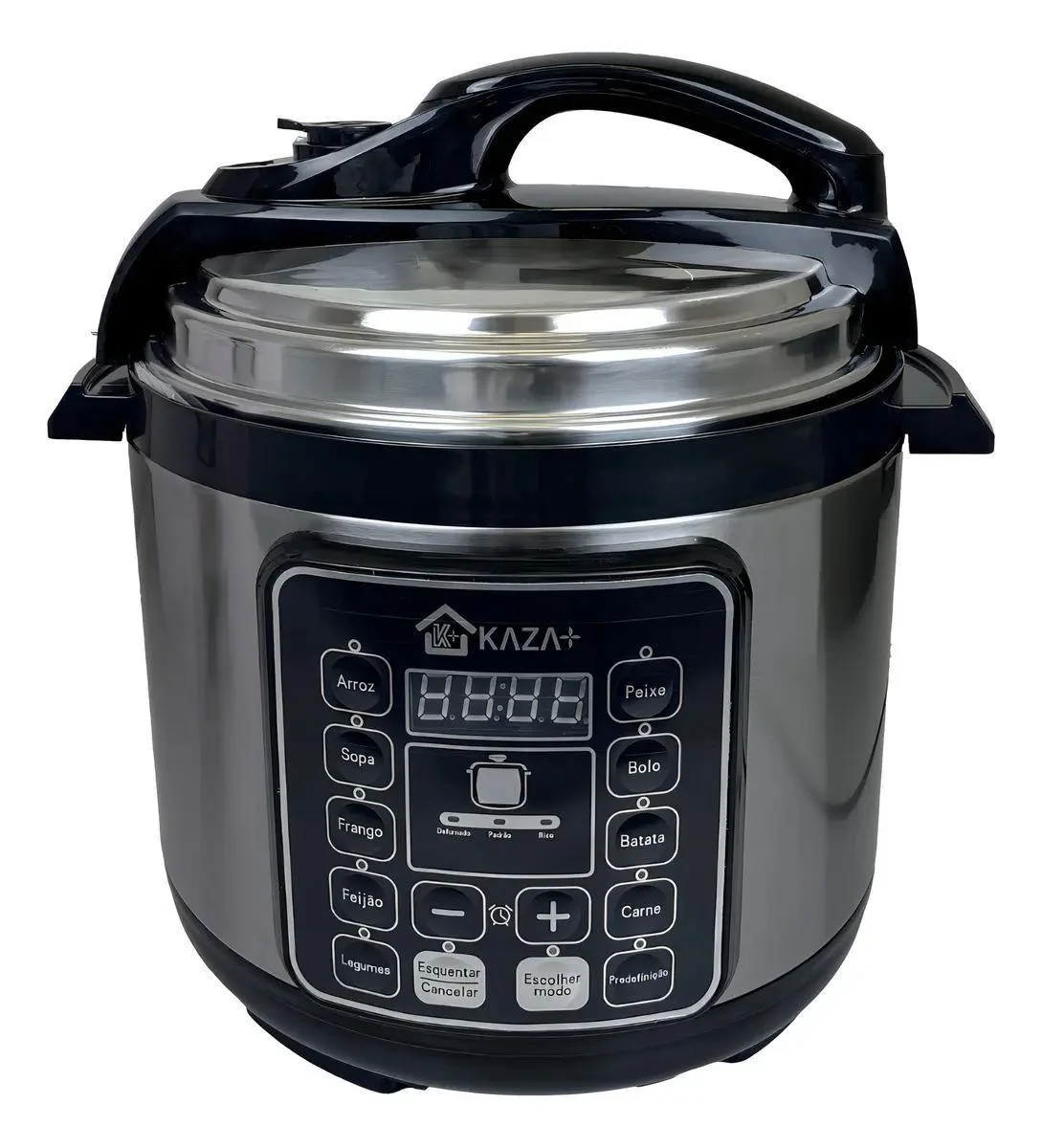 Panela de Pressão Elétrica Aço Inox 5 Litros 1000w Kasa+
