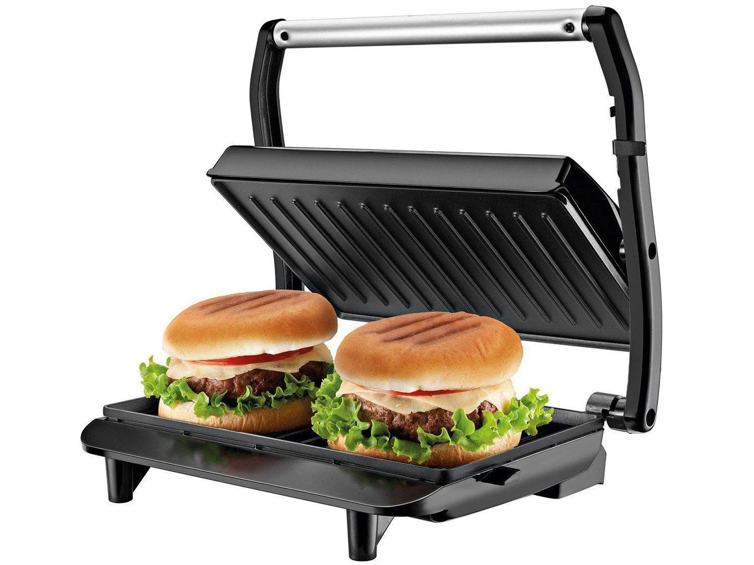 Grill Mondial PG-01 Master Press 2 em 1 Retangular 1000W Antiaderente