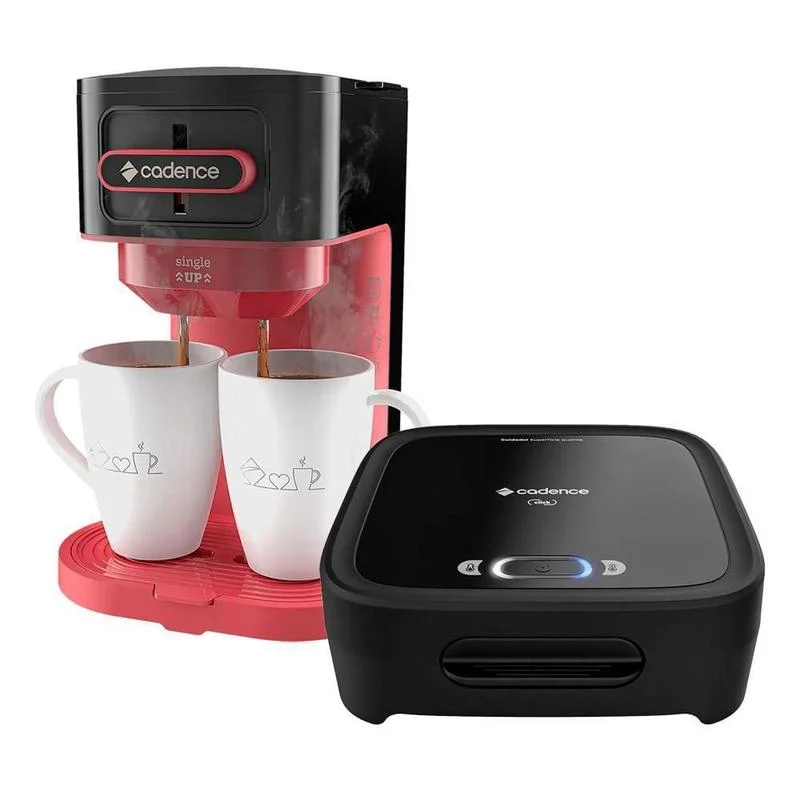 Kit Click Cadence Sanduicheira E Cafeteira Single Up