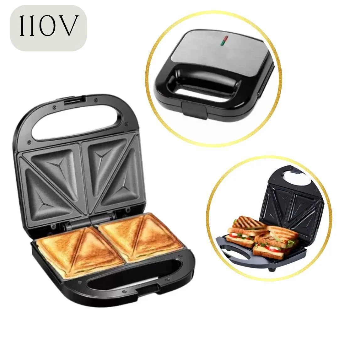 Misto quente fácil com a Sanduicheira Inox!