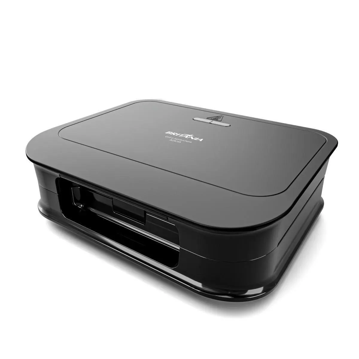 Sanduicheira e grill britania preto 2 em 1 750w bgr24a