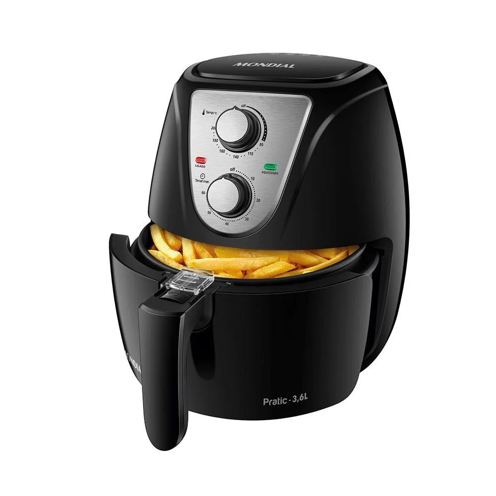 Fritadeira Air Fryer AF-36-BI 1500W 3,6L Mondial