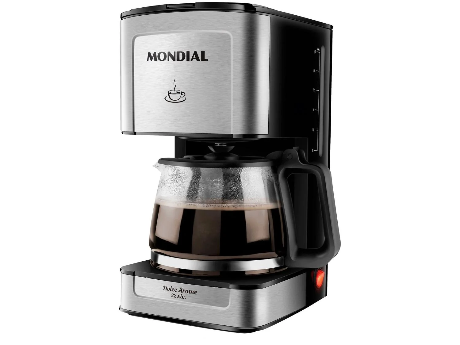Cafeteira Elétrica Mondial Dolce Arome C-44-32X-SI Preto/Inox