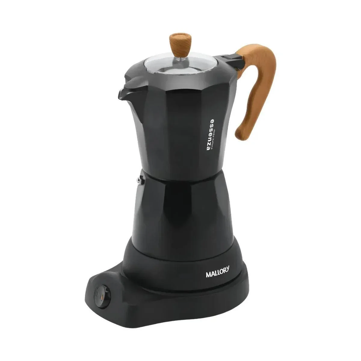 Cafeteira italiana elétrica mallory essenza 6 xícaras