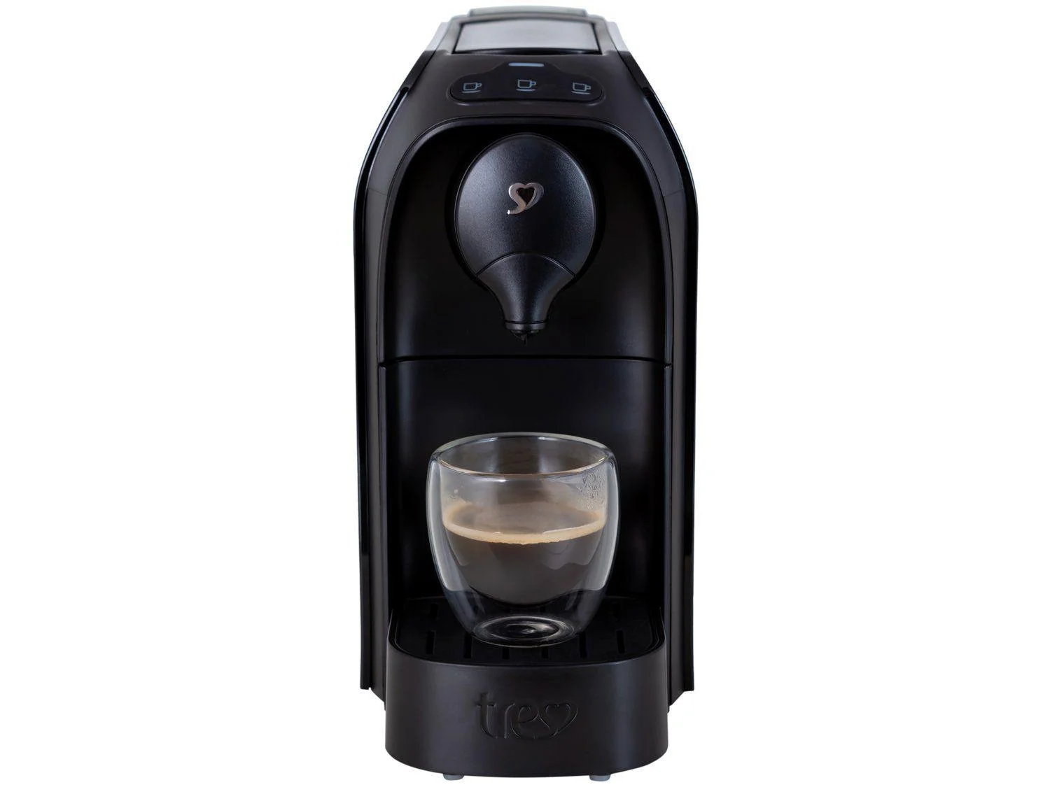 Cafeteira Espresso Passione Preta Automática - TRES 3 Corações