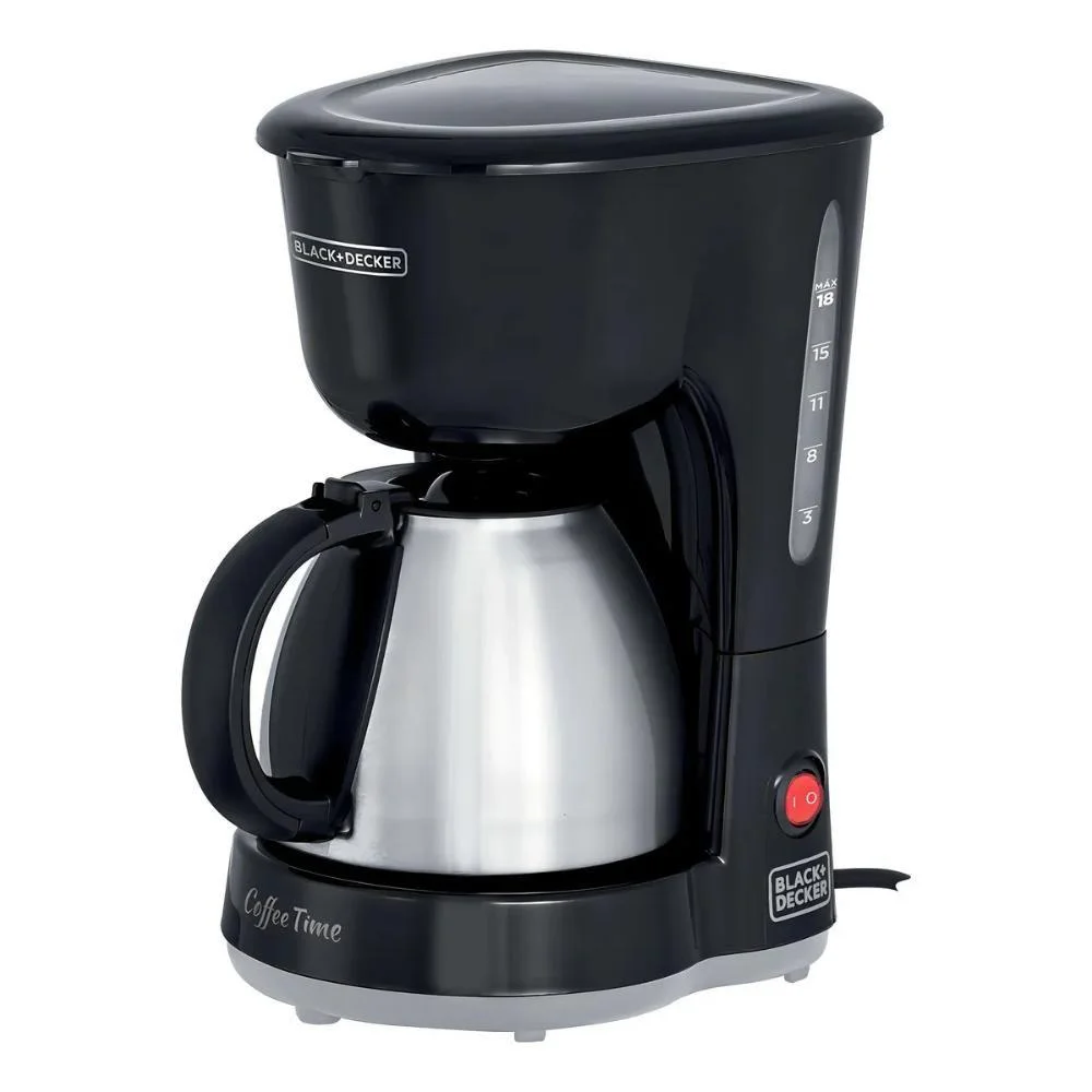 Cafeteira Elétrica Black+Decker Programável 18 xícaras
