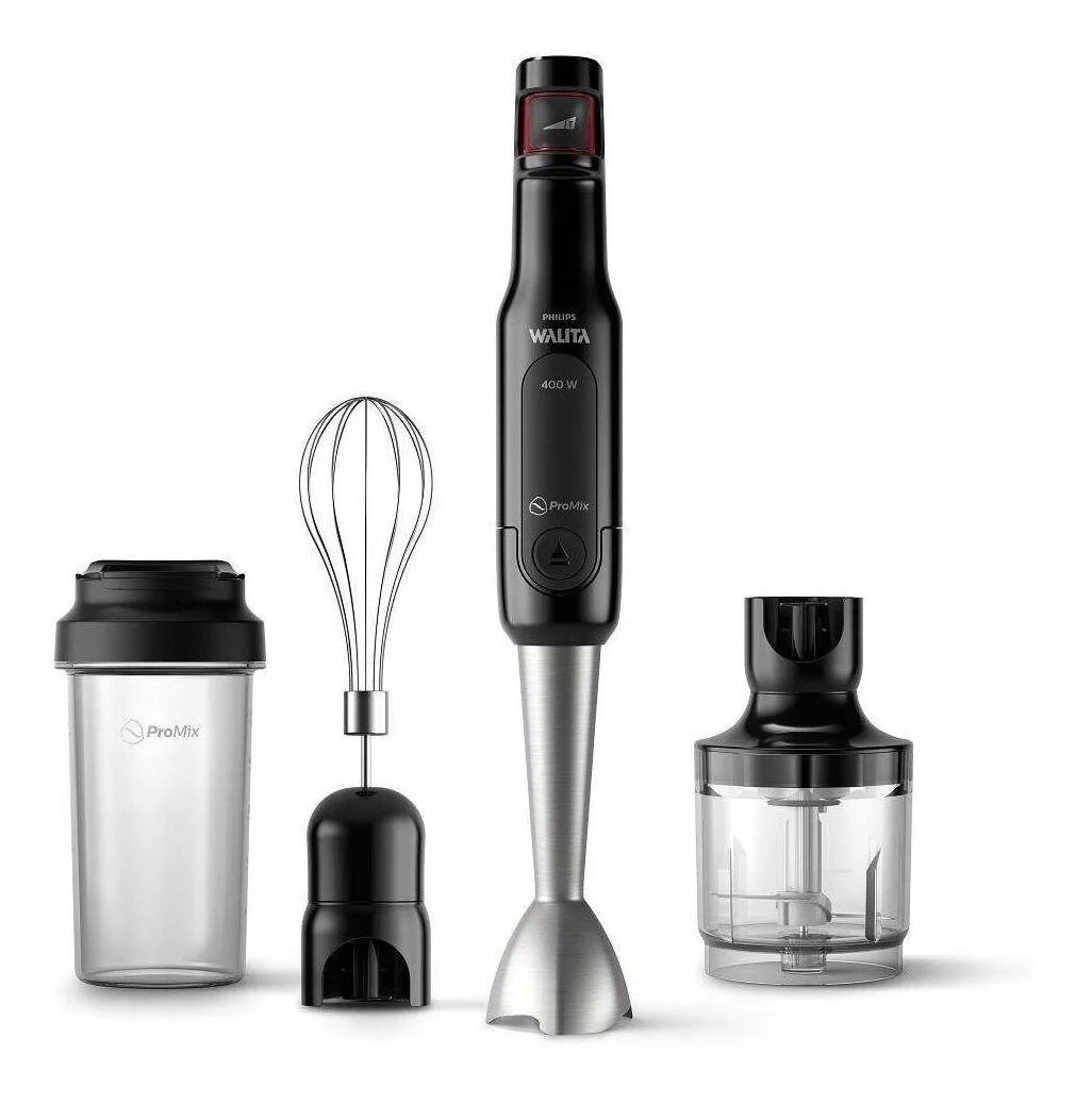 Mixer philips walita ri2622/72 preto/inox