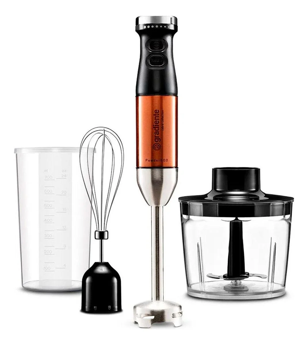 Mixer Gradiente Cobre Collection Pgmx402 Bronze E Preto E Aço Inoxidável 600w