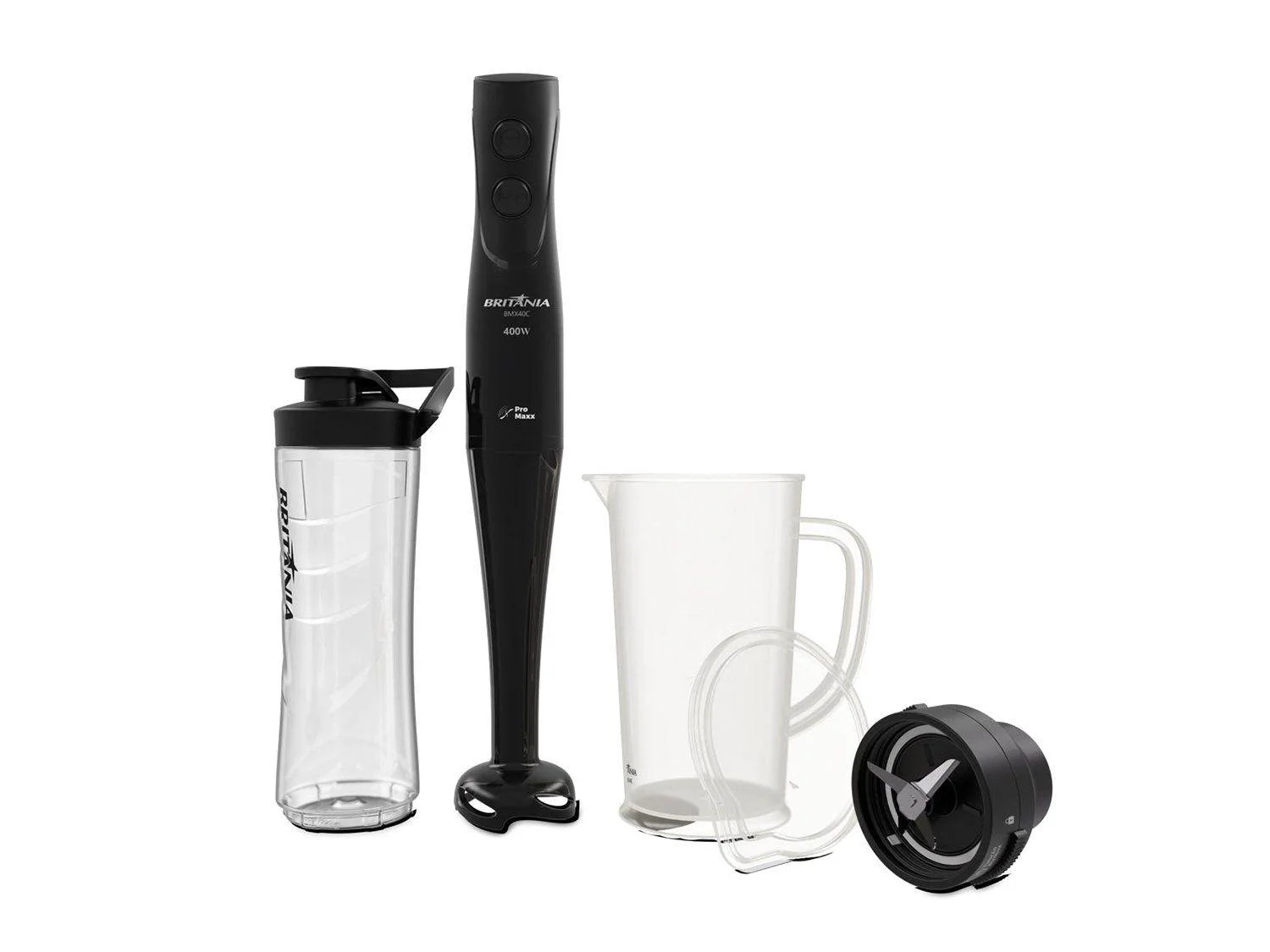 Mixer Britânia 400W Preto BMX40C 2 Velocidades
