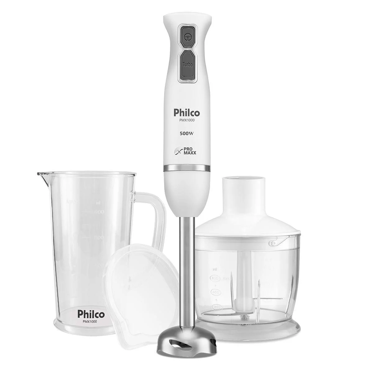 Mixer Philco 4 Lâminas Pro Maxx 2 e 1 500W PMX1000
