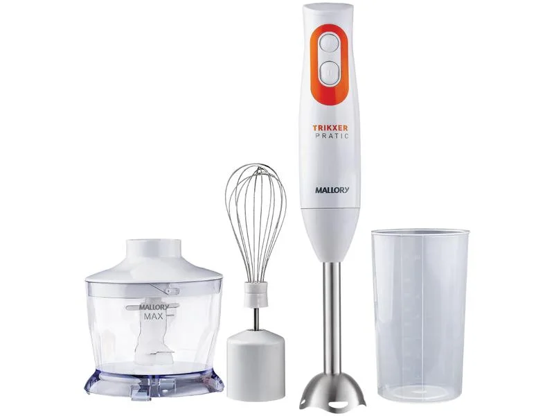 Mixer Trikxer Pratic 3 em 1 Branco 500w Mallory