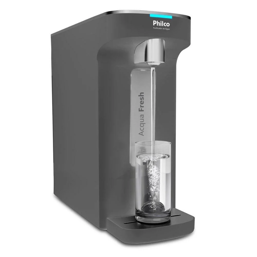 Purificador de Água Natural e Gelada Philco Ppu12c Cinza