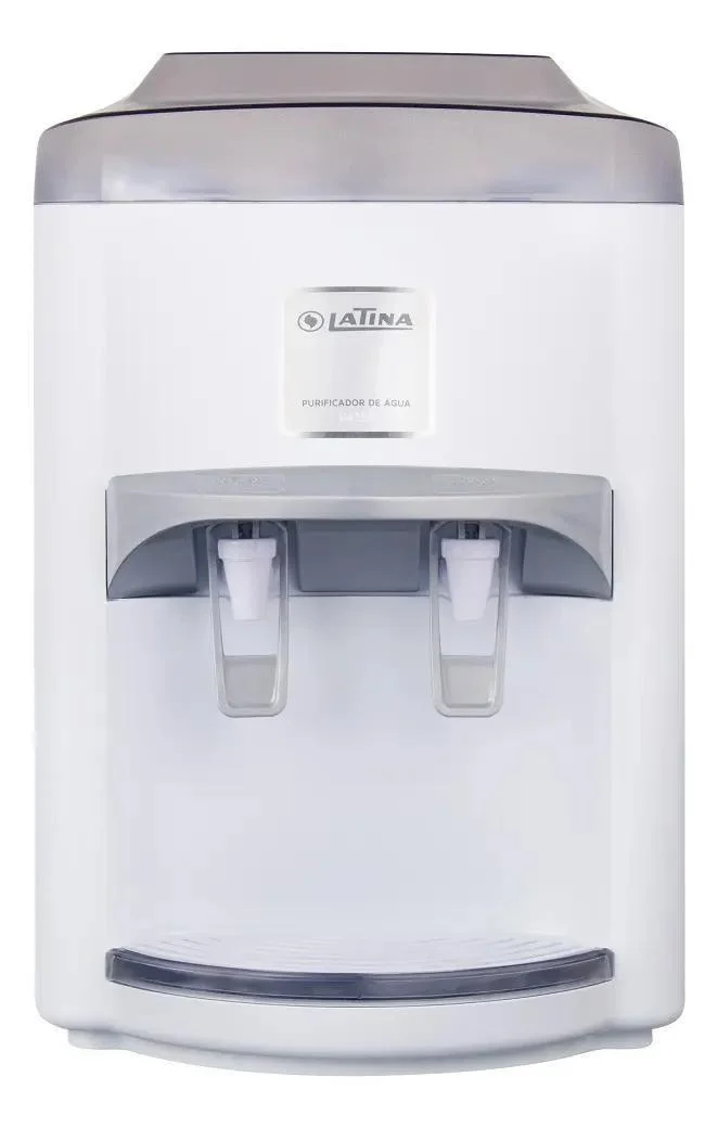 Purificador De Água Latina PA355 Refrigeração por Compressor Branco e Fumê