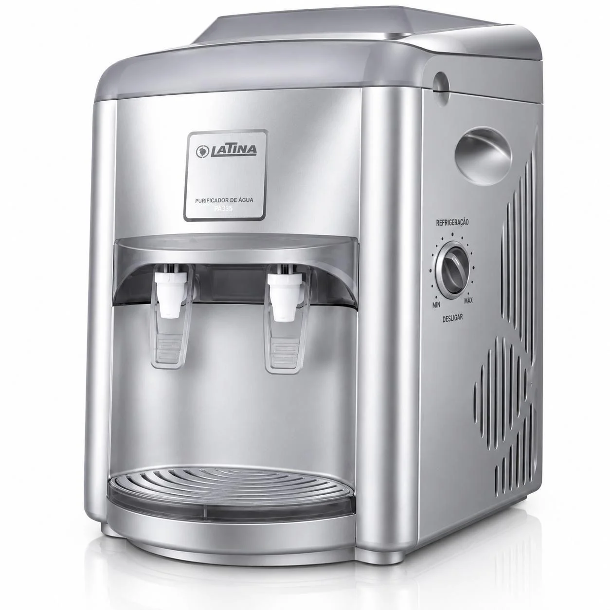 Purificador de Agua Gelada Latina PA355 Compressor Prata