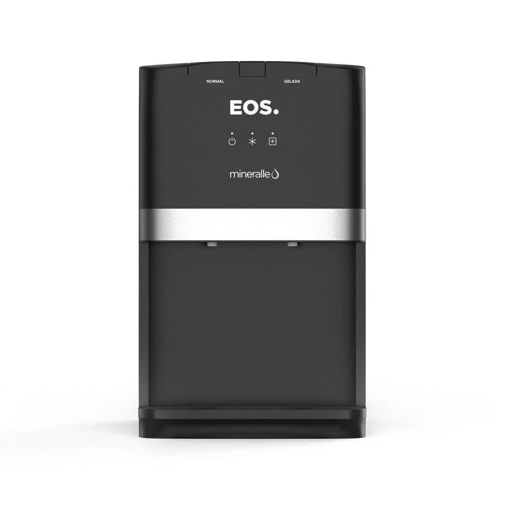 Purificador de Água EOS Mineralle com Compressor Preto EPC02P