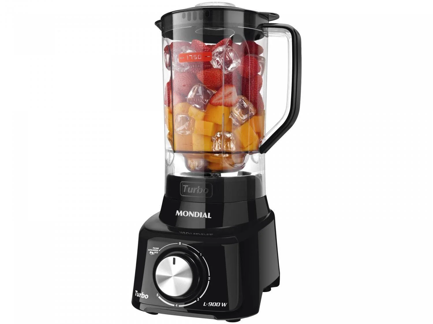 Liquidificador Mondial Turbo L-900 FB Copo