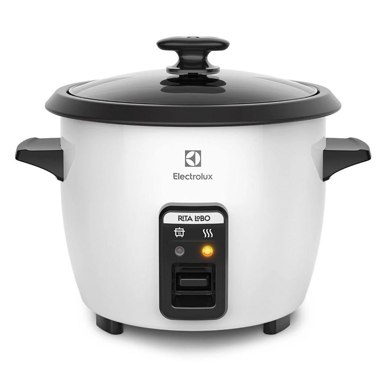 Panela de Arroz Elétrica Electrolux por Rita Lobo 1,3L Branca Efficient (RCB50)