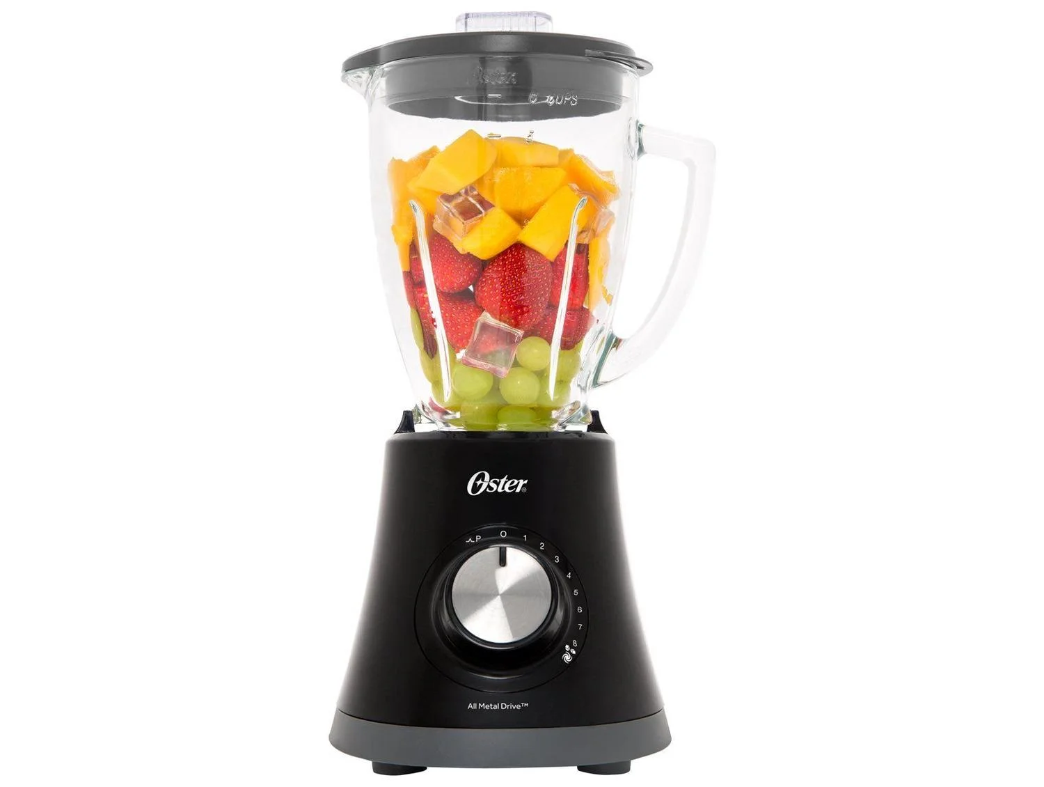 Liquidificador Oster Super Chef 750W 1,5 Litros Preto BLSTMG-BR8