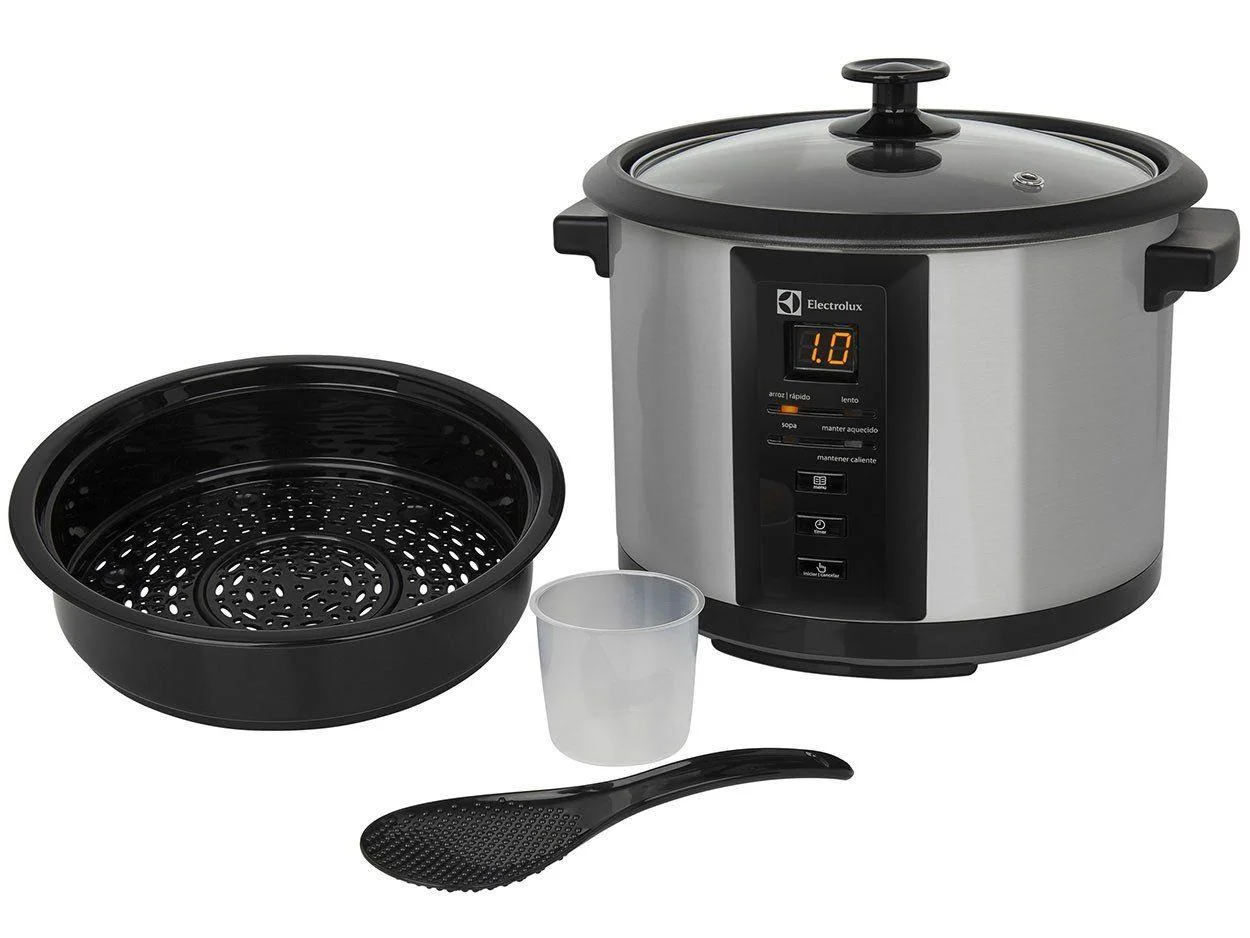 Panela Elétrica Electrolux por Rita Lobo 1,8L Preta Experience Digital (ECC20)