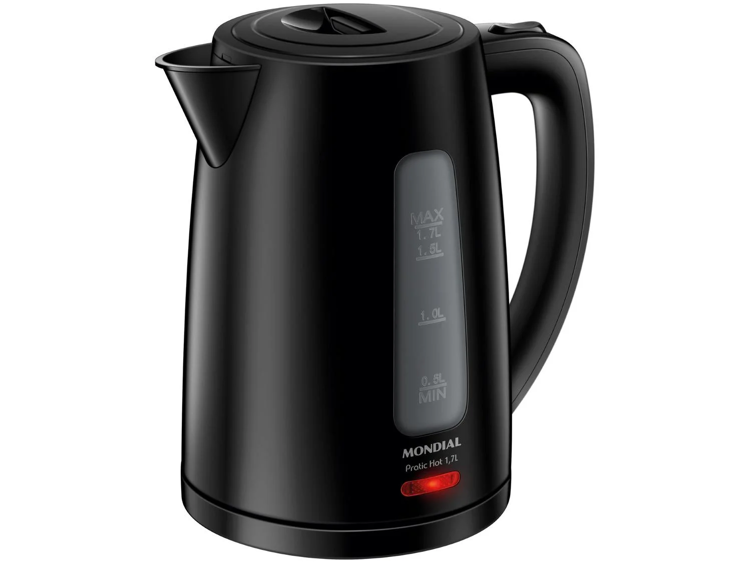 Chaleira Elétrica Mondial Pratic Hot CE-17 Preta 1,7L