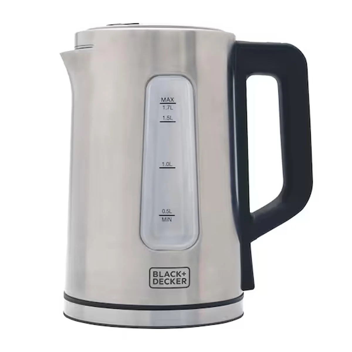 Chaleira Elétrica 1,7L Inox Black + Decker Programável GOURMAND GRIS 1200W - KEPG-BR