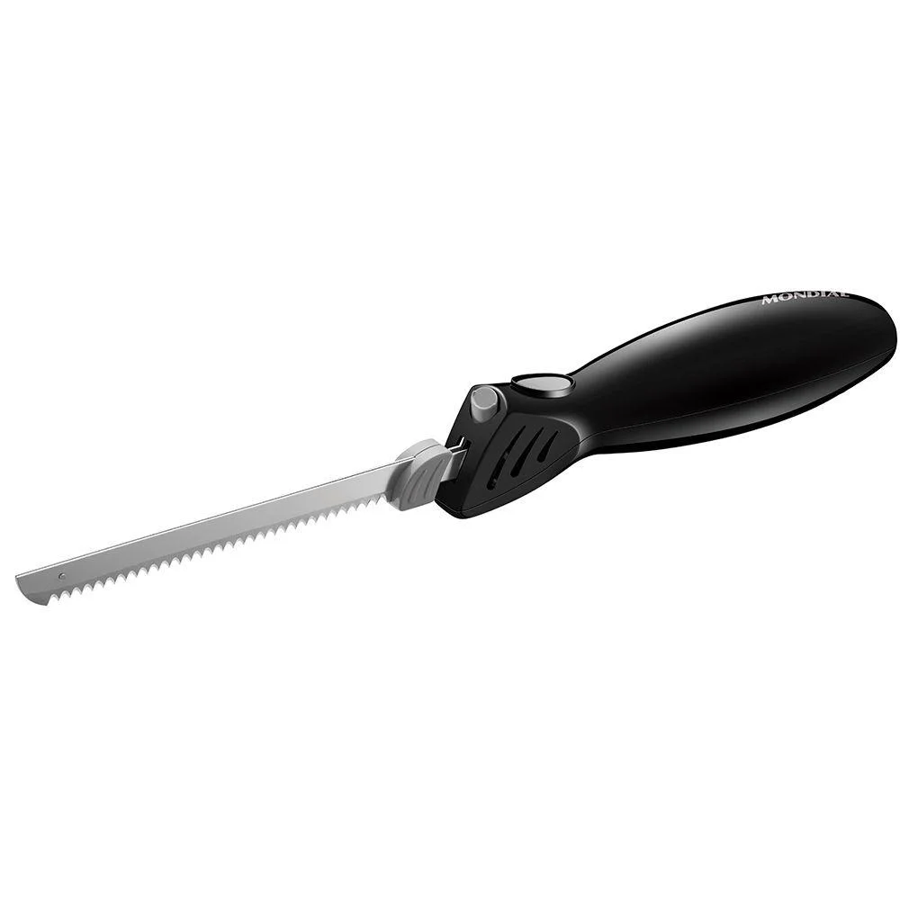 Faca Elétrica Mondial Preto 100W FA01