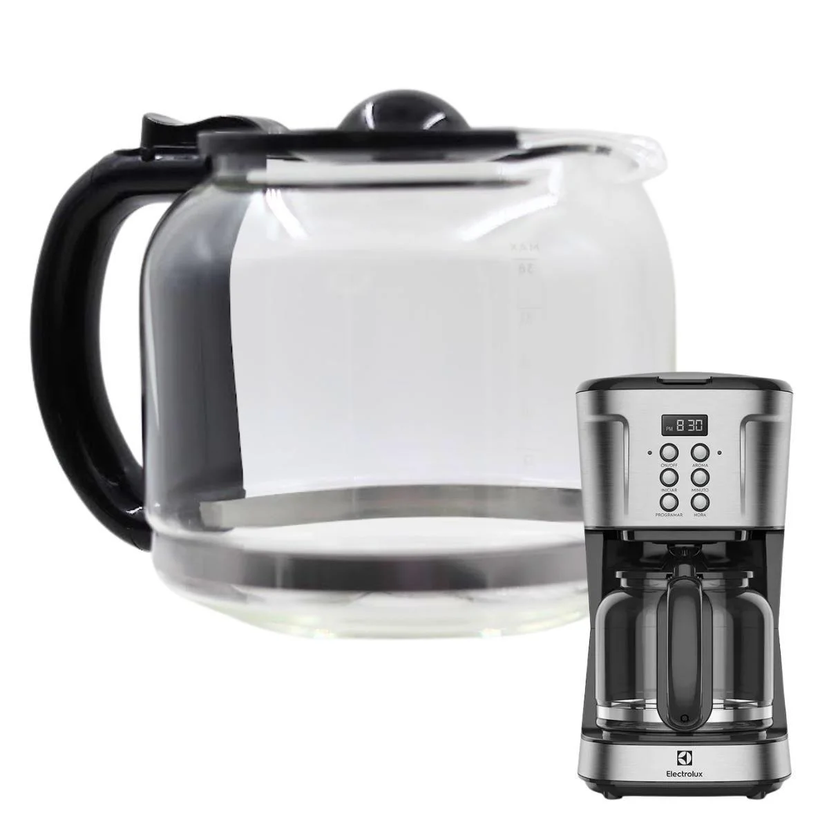 Jarra para Cafeteira Electrolux ECM30 Original Forte