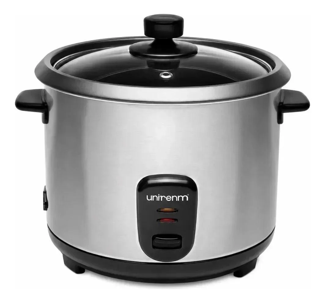 Panela De Arroz Elétrica Unitermi 10 Xicar Inox Antiaderente INOX