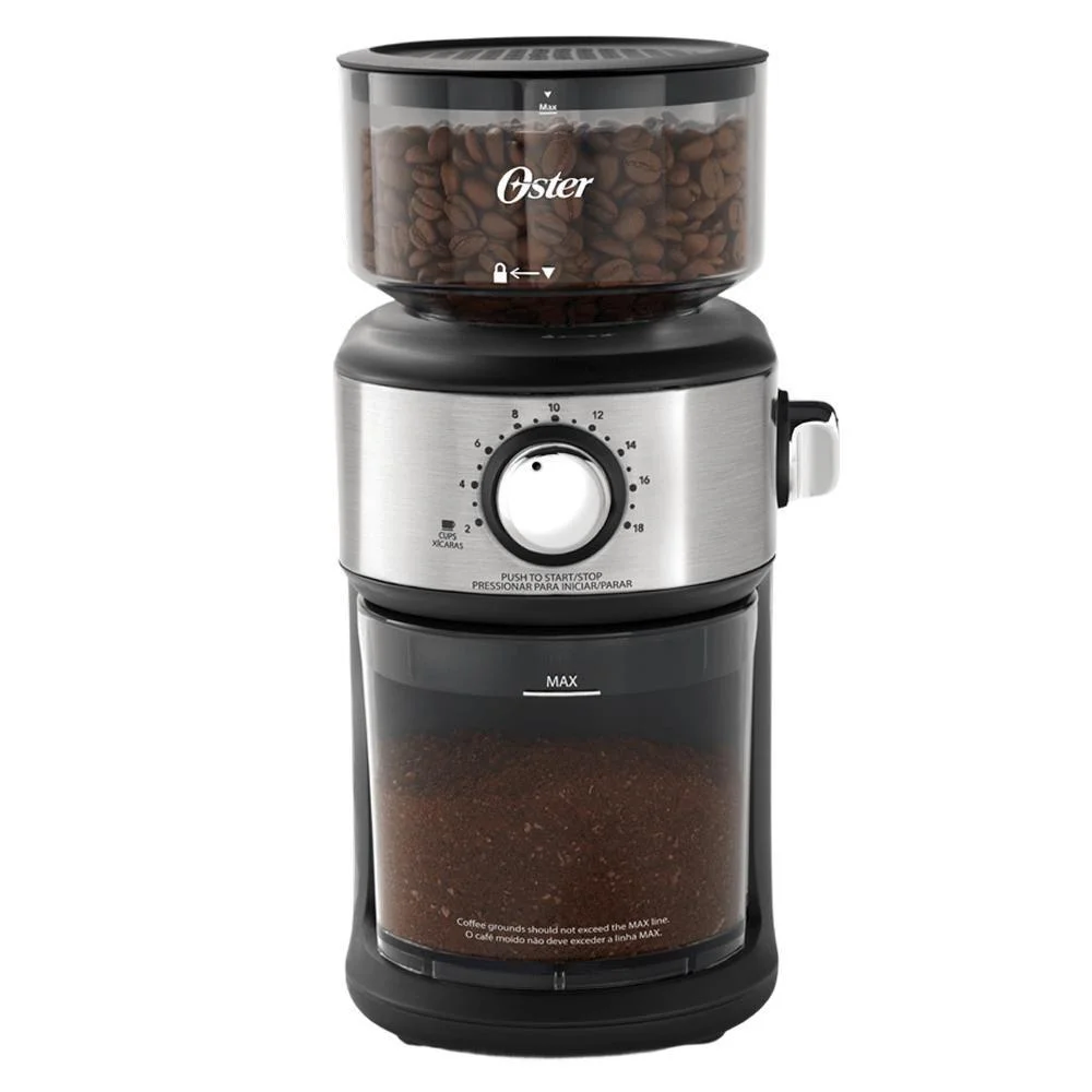 Moedor de Café Automático Oster Precision com 18 níveis