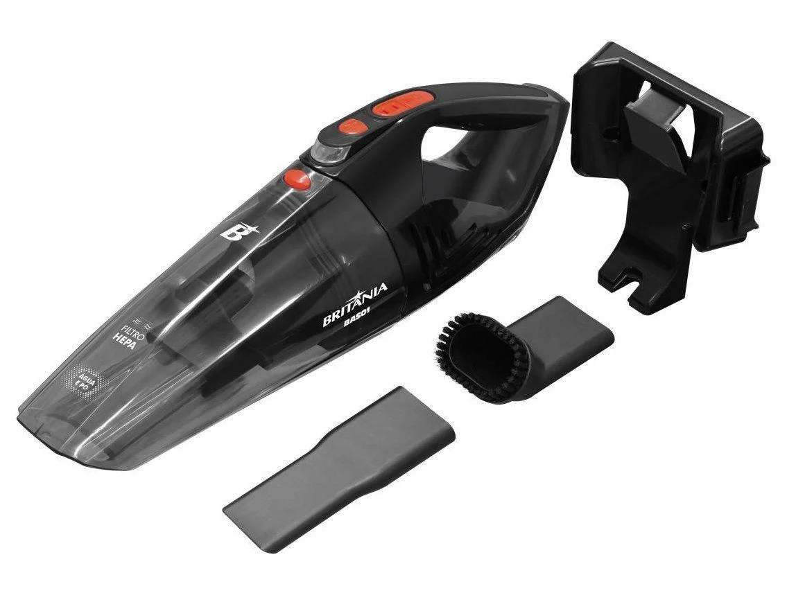 Aspirador de Pó Portátil Britânia Pó Água 60W BASE01