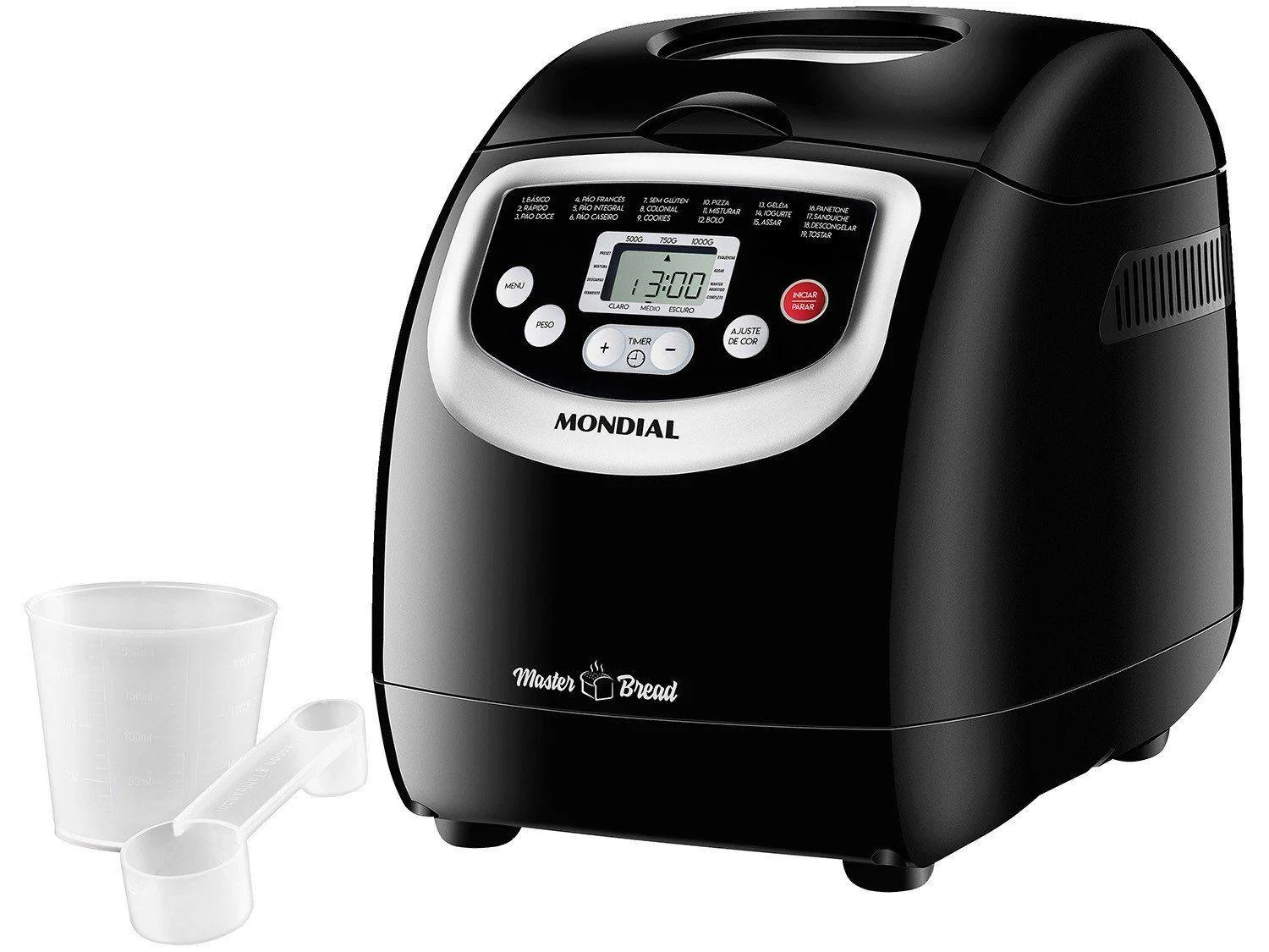 Panificadora Mondial Master Bread Preto NPF-53