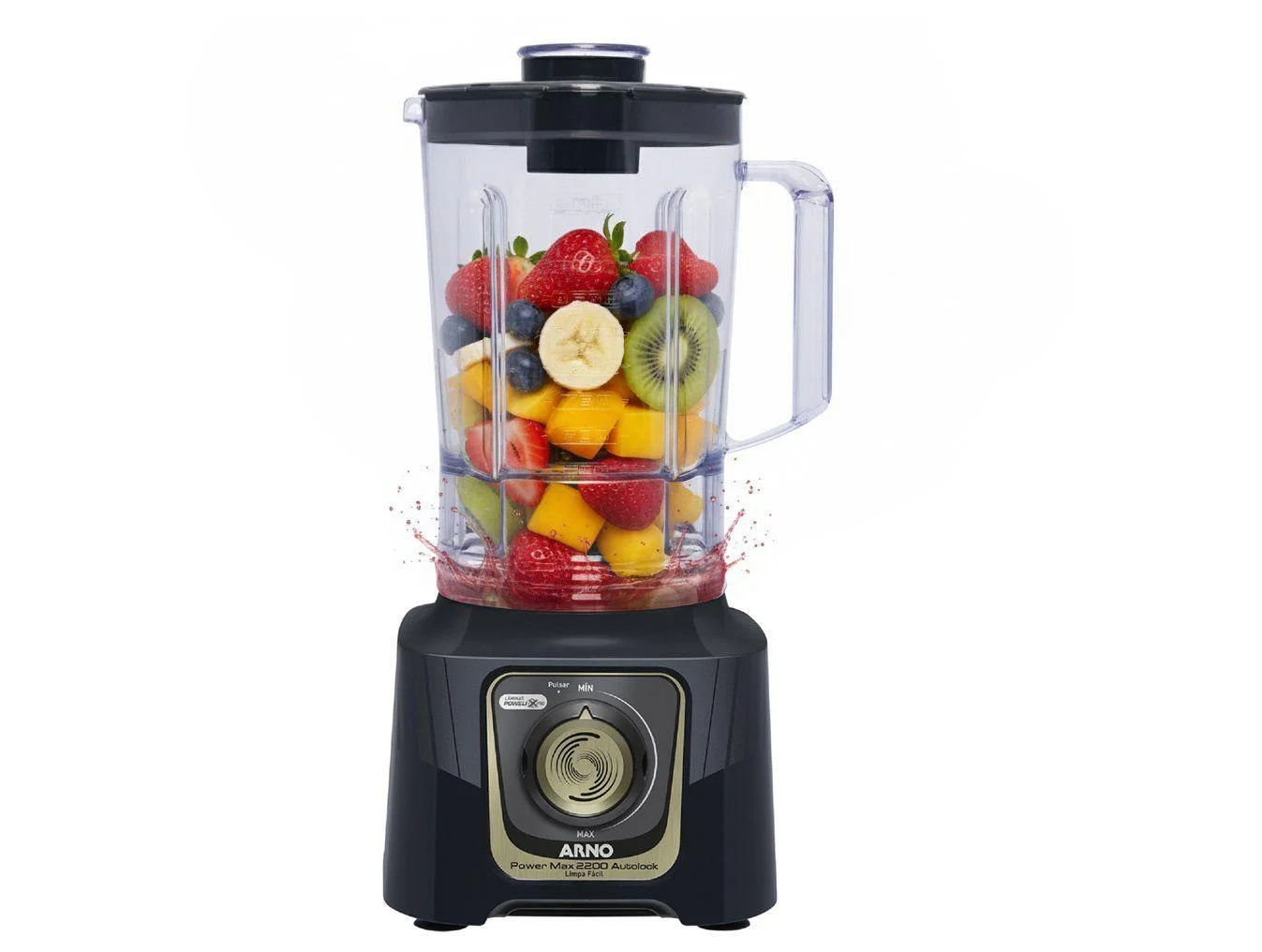 Liquidificador Arno Power Max Autolock 2200 Chumbo LN82