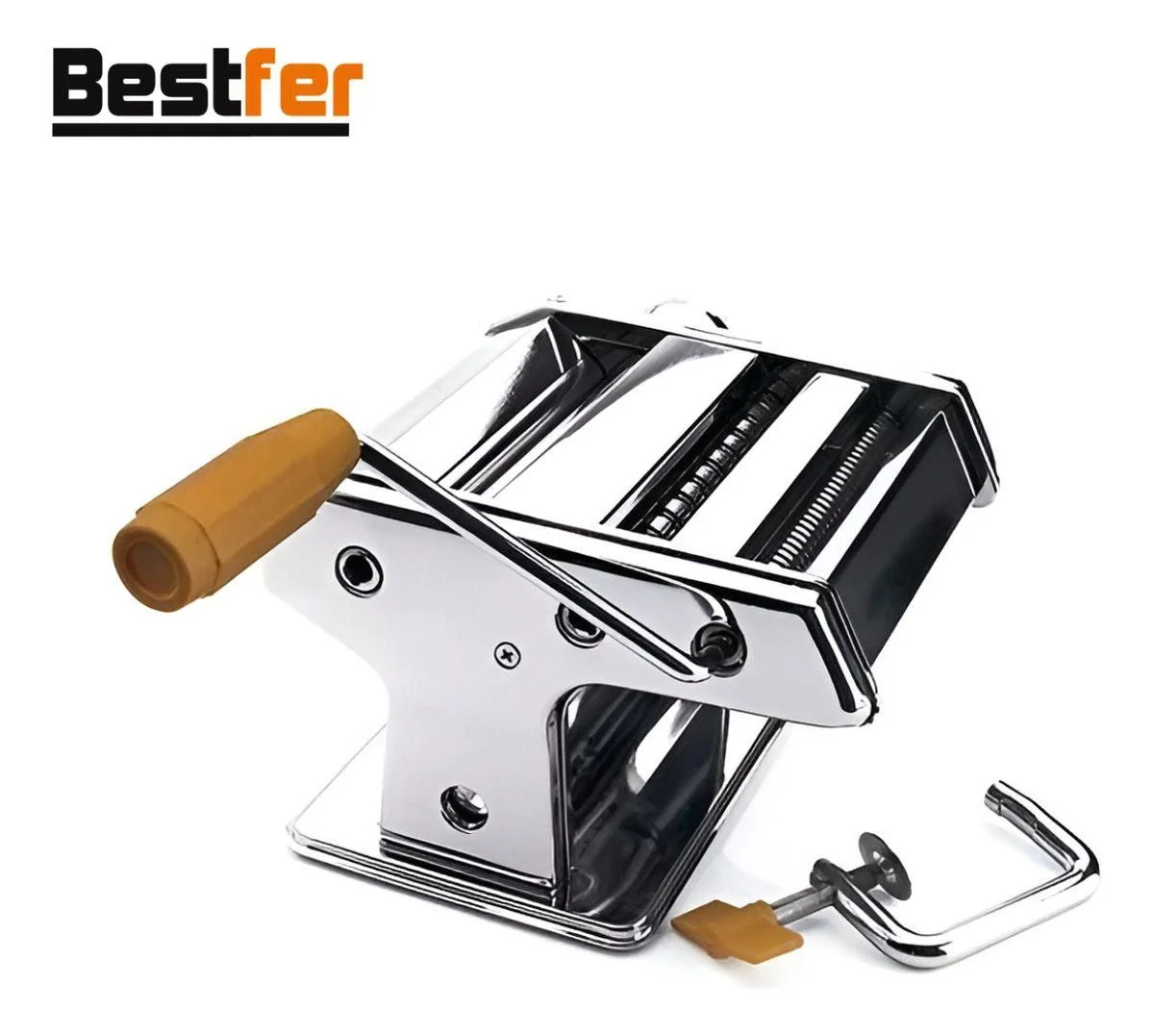 Cilindro P Massas Aço Inox Massa Maquina De Macarrão Bestfer Macarrão