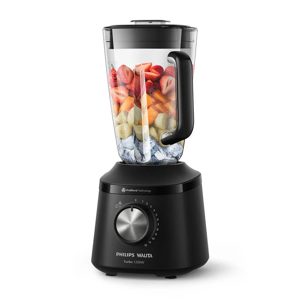 Liquidificador Philips Walita Série 3000 Turbo Preto