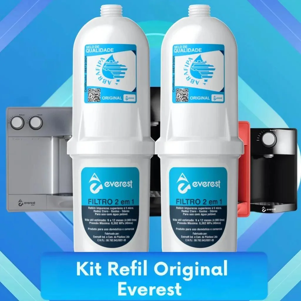 Kit 2 Unidades Refil Filtro Vela Soft Original
