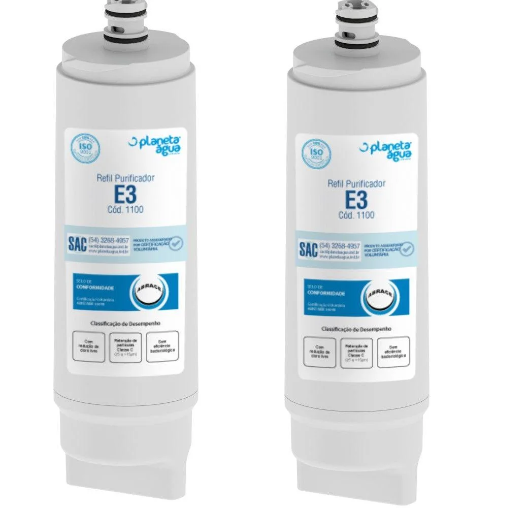 KIT 2 Refil Filtro E3 IBBL Immaginare, Evolux, FR600 Speciale, FR600 Expert, FRQ600 Expert, Exclusive, PDF, PFN, Atlantis e E-Due Equilibrium.
