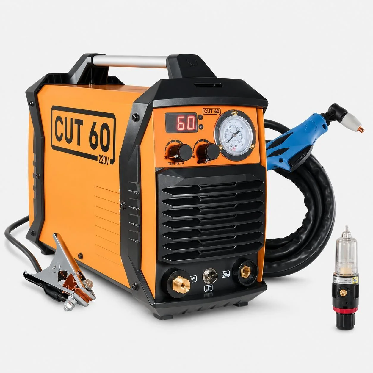 Máquina de Corte Plasma CUT 60A Inversora Portátil Pró Euro