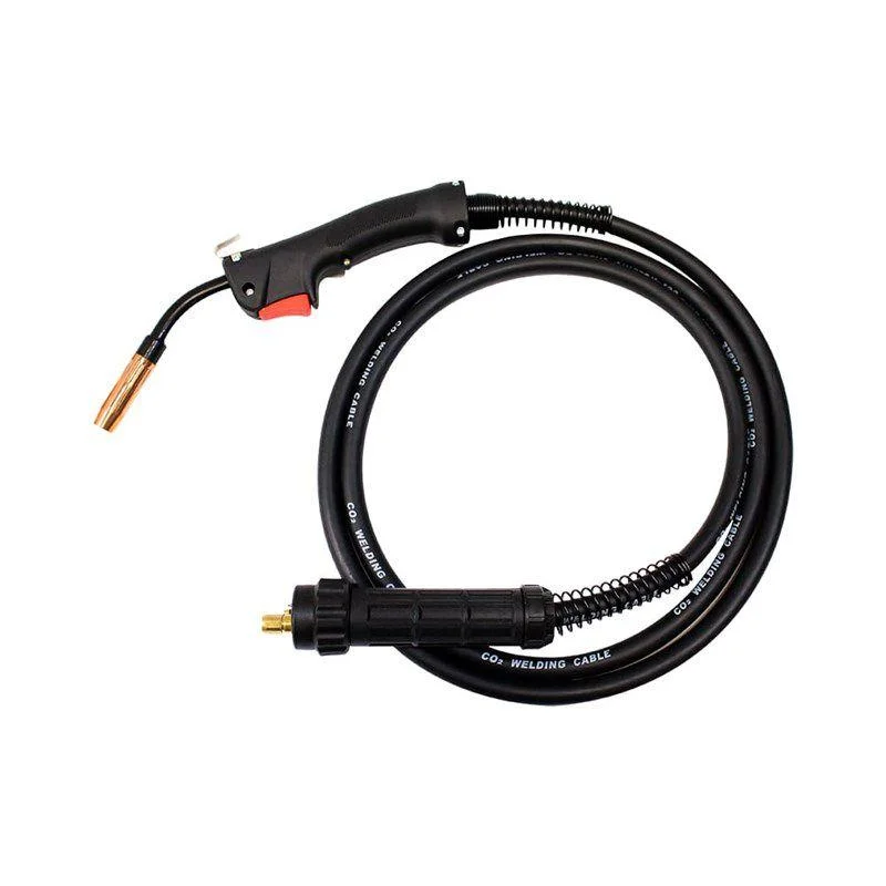 Tocha MIG 15AK 5 Metros Conector Euro 250A para Máquina de Solda MIG Profissional