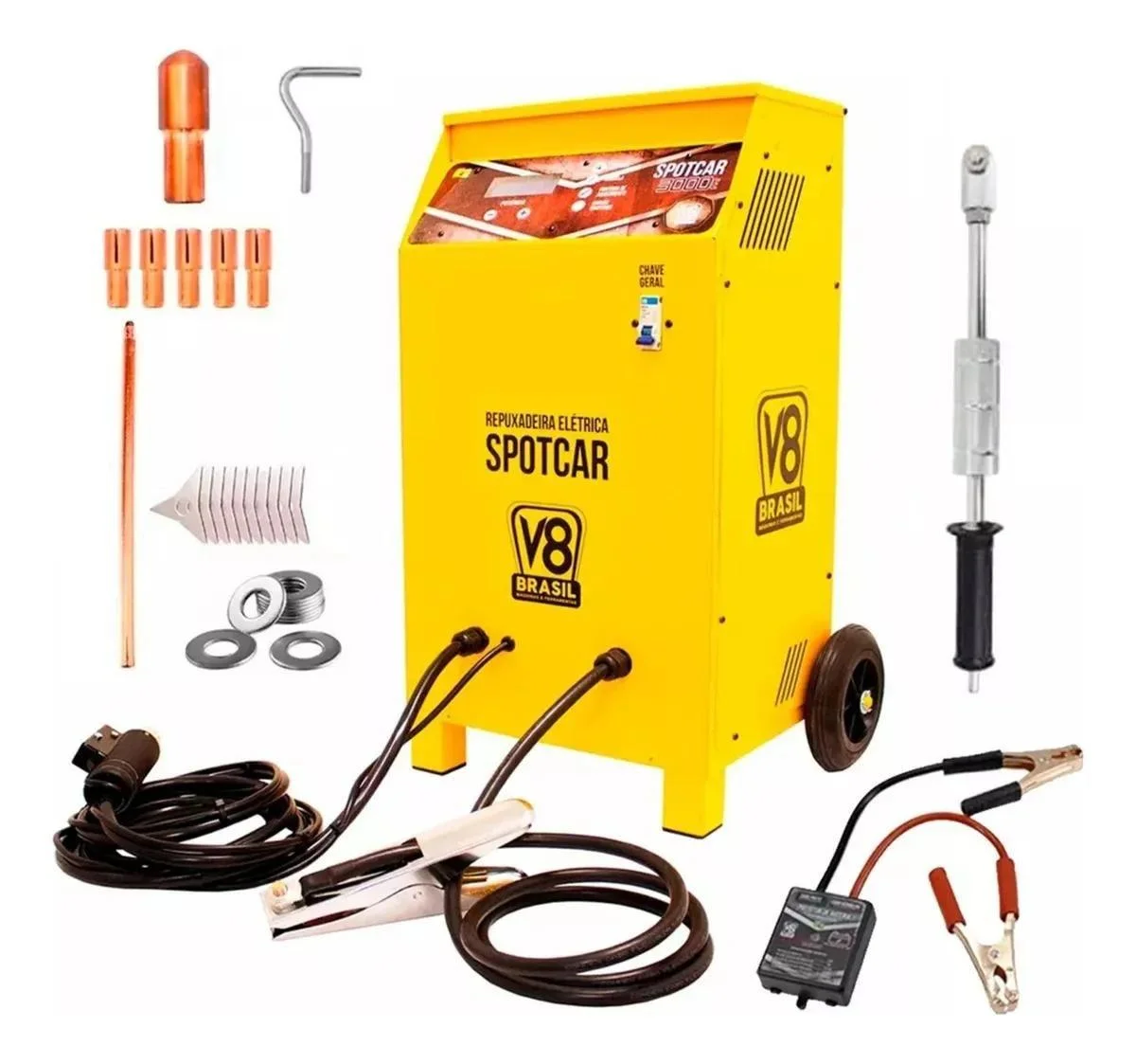 Repuxadeira Elétrica Spotter Spotcar 3000e 23kva V8