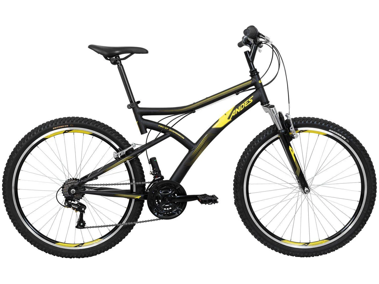 Bicicleta Aro 26" Caloi Andes Freio V-Brake 21 Marchas
