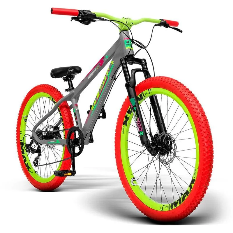 Bicicleta Freeride GTS Aro 26 Freio Hidráulico 7 Marchas Gtsm1 Freeride