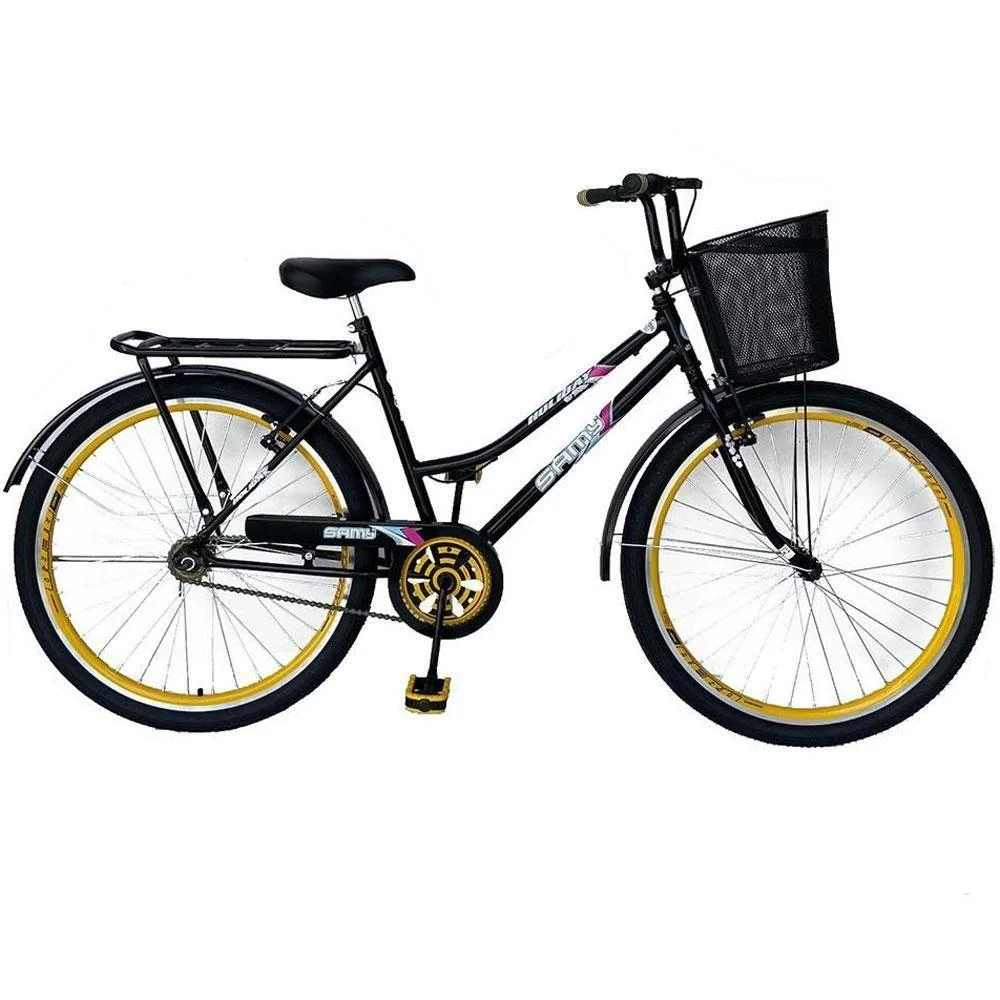 Bicicleta Aro 26 Retro Urbana Tropical Freios V Brake Rodas Alumínio Aero Reforçado